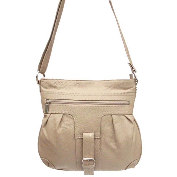 Leather Cross Over Small Handbag Beige – Liz – Patricia Kor Art | Oil ...